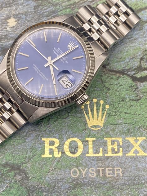 rolex 16014 blue|rolex 16014 production years.